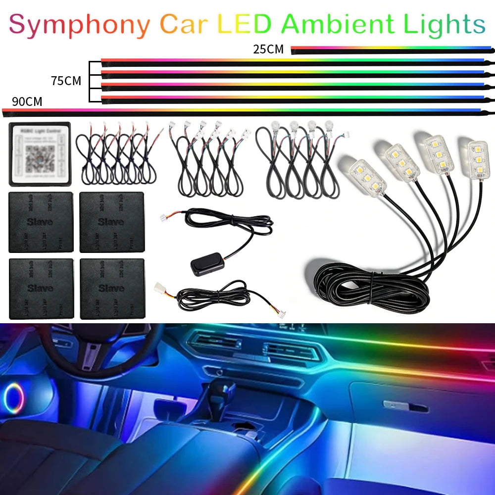 Symphony Car Ambient Lighting LED Kits