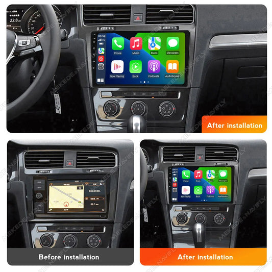 Carplay For Volkswagen Golf MK7 2013-2017 Running Android 14
