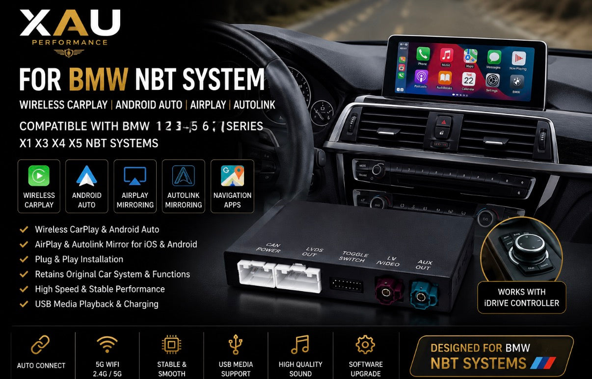 NBT Wireless CarPlay Android Auto MMI Box Module For BMW F30 F31 F32 F33 F34 F36