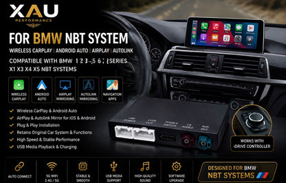 NBT Wireless CarPlay Android Auto MMI Box Module For BMW F30 F31 F32 F33 F34 F36