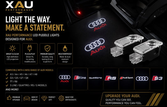 Audi Car Door Led Projector Lamps x4