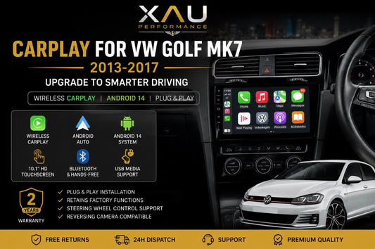 Carplay For Volkswagen Golf MK7 2013-2017 Running Android 14