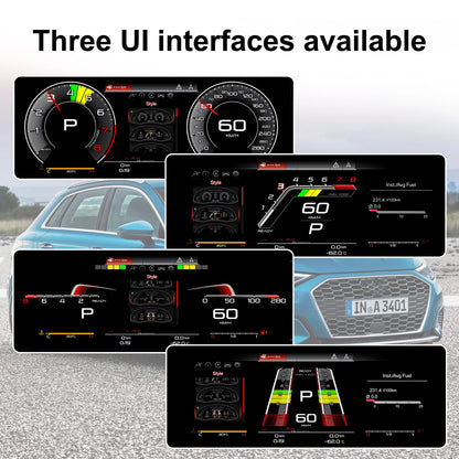Digital Instrument Cluster For Audi 8V 2012-2020 (CARPLAY)