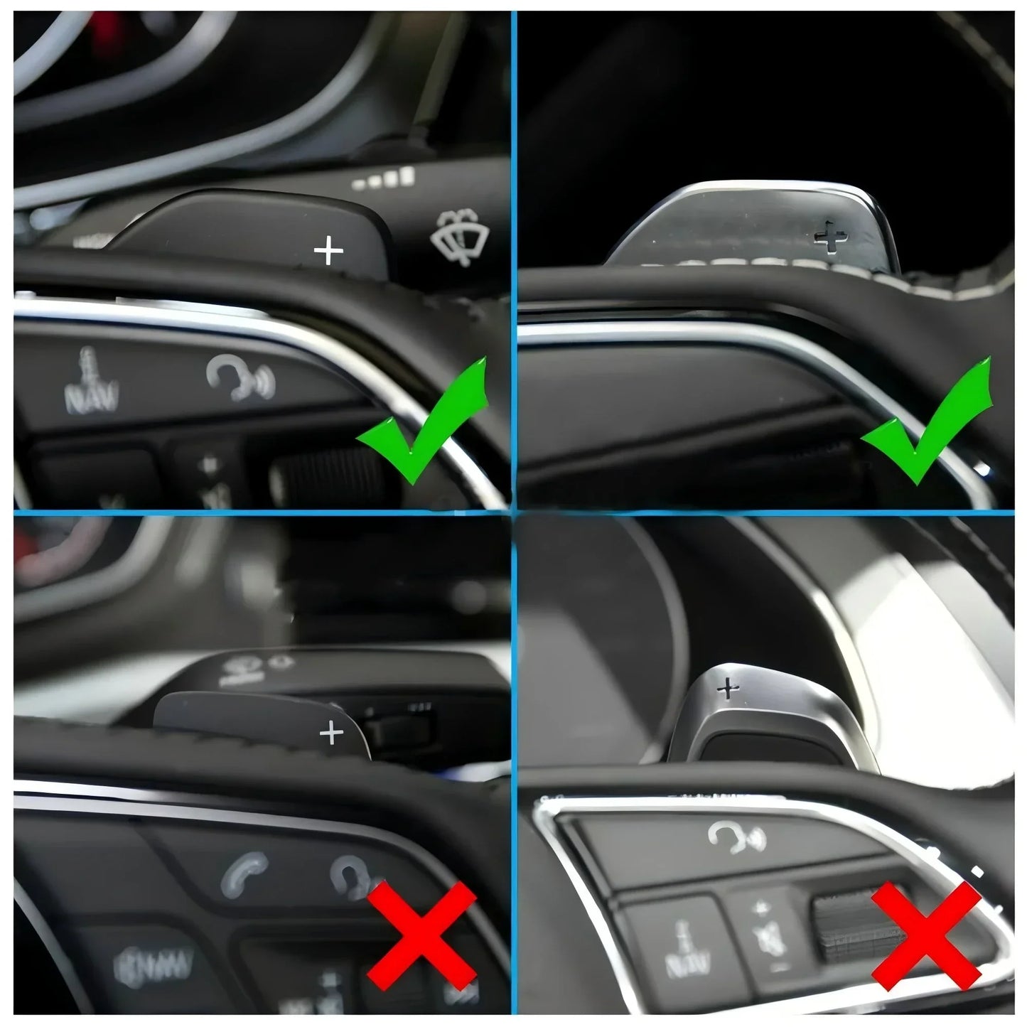 Paddle Shifter Extension for Audi A3/S3/RS3