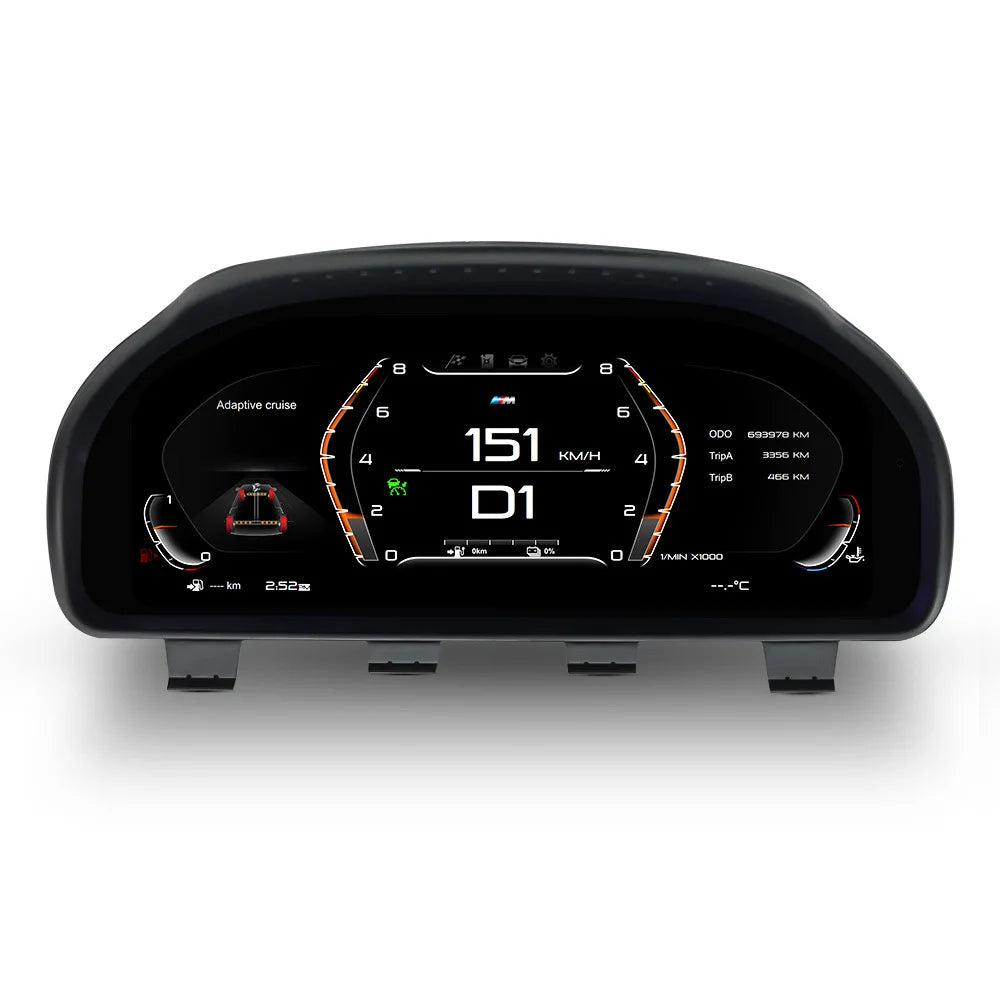 Digital Cluster For 3/4 Series F30 F31 F32 2011-2020 Wireless CarPlay and Android Auto