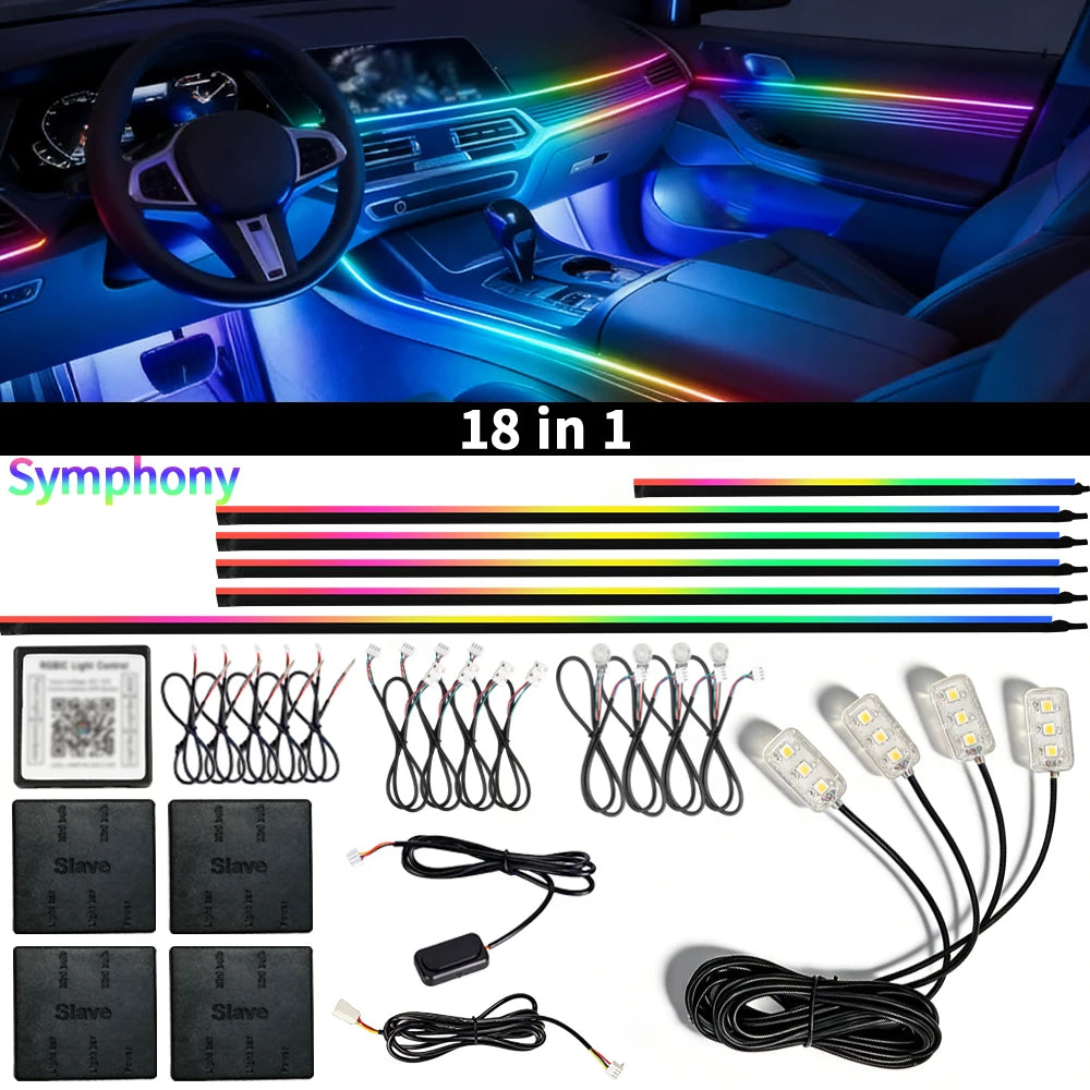 Symphony Car Ambient Lighting LED Kits