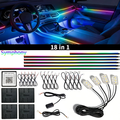 Symphony Car Ambient Lighting LED Kits