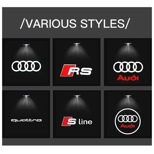 Audi Car Door Led Projector Lamps x4